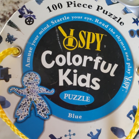 2/$10**Kids blue "I Spy" puzzle - Picture 2 of 4
